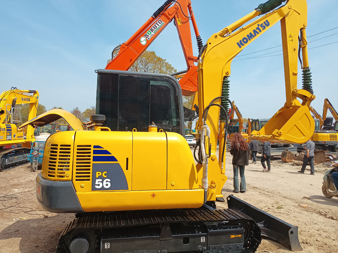 KOMATSU PC56-3 - Miniekskavaator: pilt 3 KOMATSU PC56-3 - Miniekskavaator: pilt 3