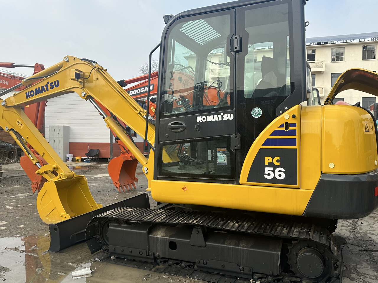KOMATSU PC56-3 - Miniekskavaator: pilt 1 KOMATSU PC56-3 - Miniekskavaator: pilt 1