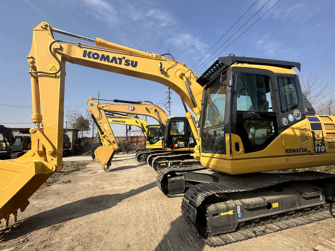 Komatsu PC110 - Lintekskavaator: pilt 2 Komatsu PC110 - Lintekskavaator: pilt 2
