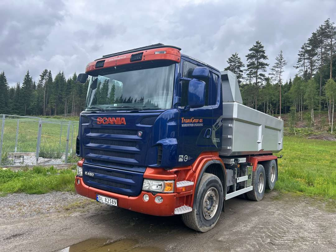 2008 Lastebil/dumper SCANIA R 420 CB6X2HNA EU-godkjent - Kallurauto: pilt 1 2008 Lastebil/dumper SCANIA R 420 CB6X2HNA EU-godkjent - Kallurauto: pilt 1