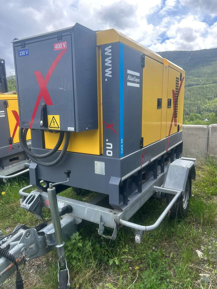 2018 Atlas Copco QAS 60 - Generaatorikomplekt: pilt 1 2018 Atlas Copco QAS 60 - Generaatorikomplekt: pilt 1