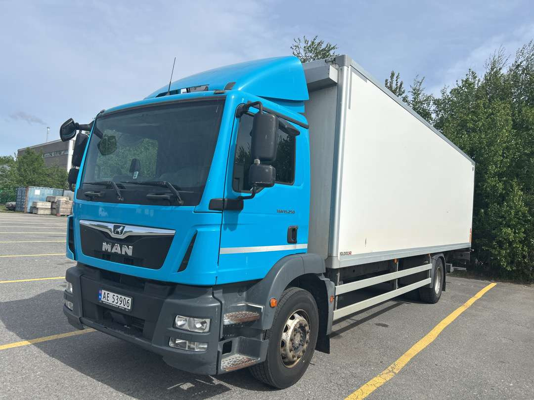 2018 Skapbil MAN TGM 15.250 EU-Godkjent. Euro 6 - Kasti veoauto: pilt 1 2018 Skapbil MAN TGM 15.250 EU-Godkjent. Euro 6 - Kasti veoauto: pilt 1