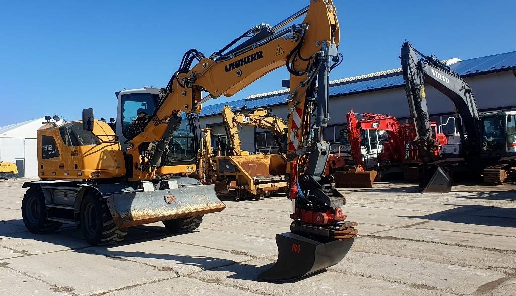 Liebherr A 912 compact - Ratastel ekskavaator: pilt 5 Liebherr A 912 compact - Ratastel ekskavaator: pilt 5