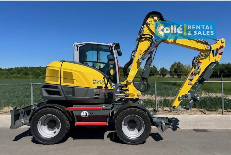 WACKER NEUSON EW 100 | 2024 - Ratastel ekskavaator: pilt 3 WACKER NEUSON EW 100 | 2024 - Ratastel ekskavaator: pilt 3
