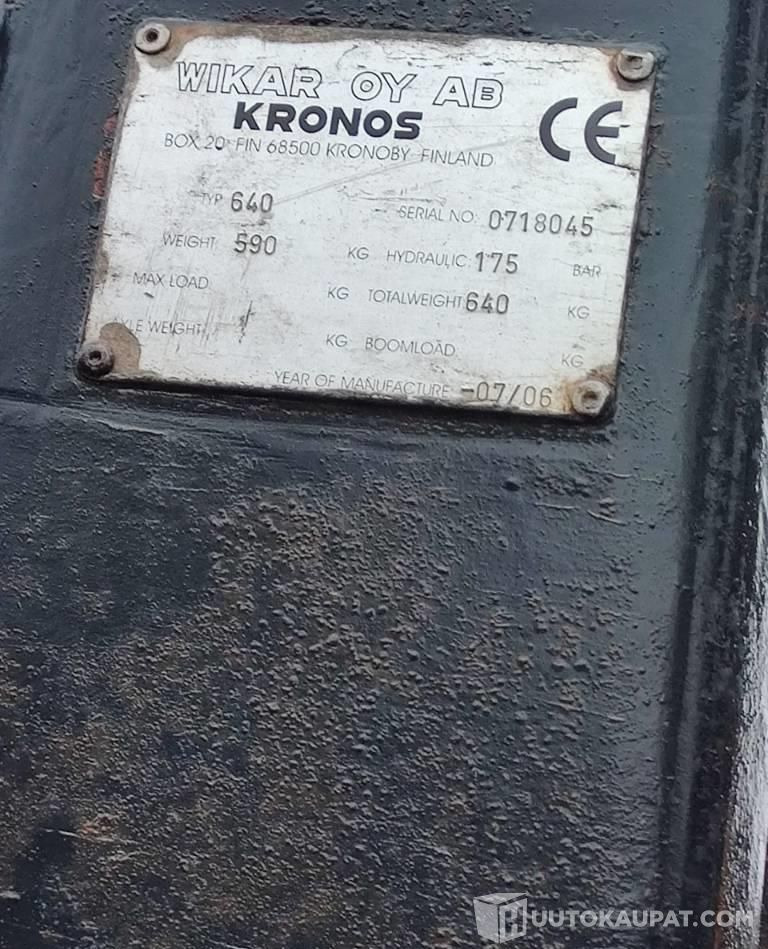 Ehitusmasinad Huddig 1260 C Kronos, 2014, 9 000 h Traktorikuormaaja, Kerava: pilt 11