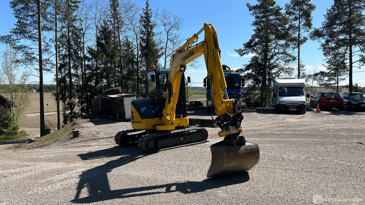 Kumitelakaivinkone Komatsu PC55MR, vm. 2021, sekä EC206 rototiltti, Lieto - Ehitusmasinad: pilt 4 Kumitelakaivinkone Komatsu PC55MR, vm. 2021, sekä EC206 rototiltti, Lieto - Ehitusmasinad: pilt 4