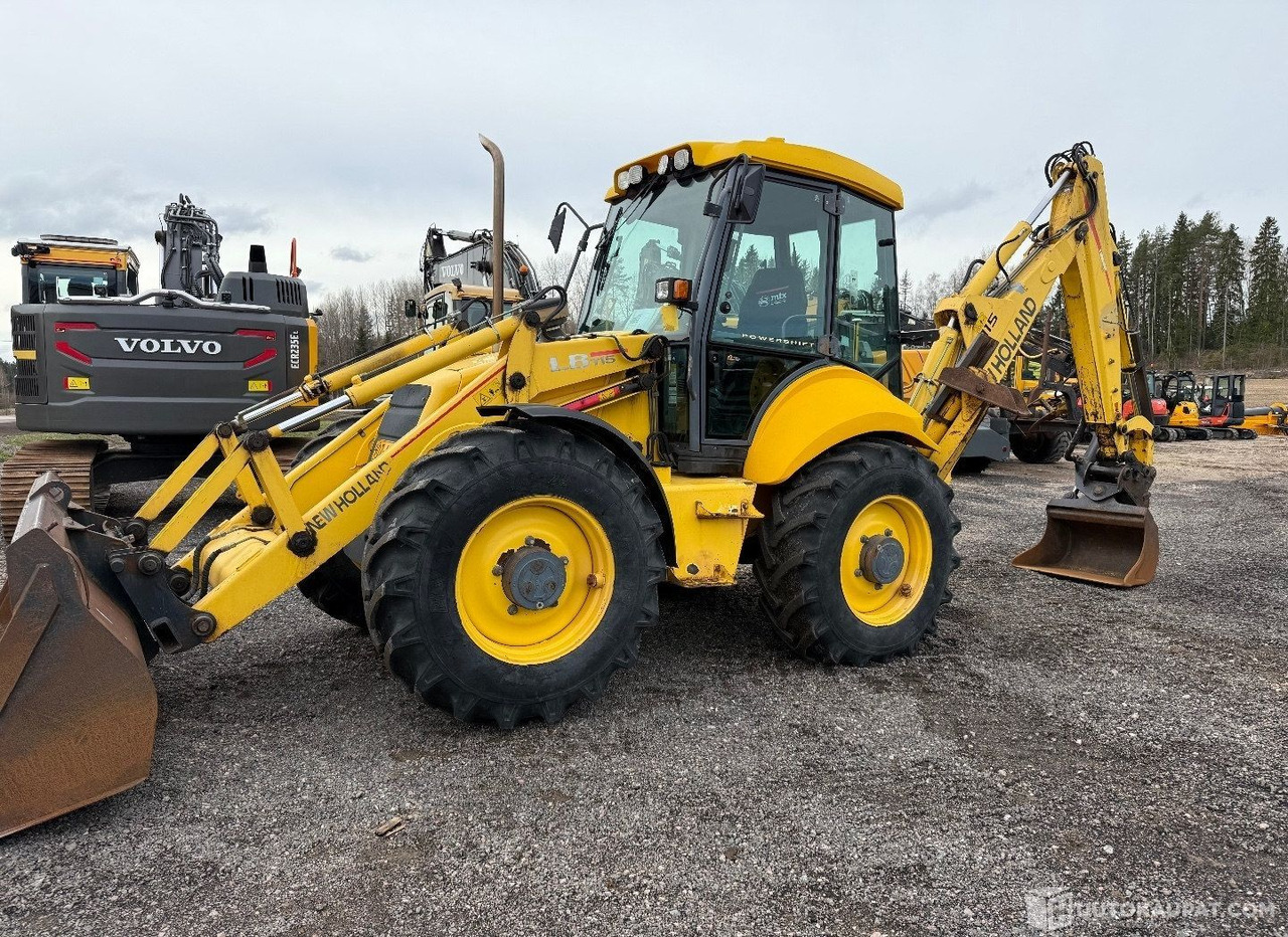 New Holland LB115 4PS, Traktorikaivuri, 7900h, 2001, Lahti - Ehitusmasinad: pilt 1 New Holland LB115 4PS, Traktorikaivuri, 7900h, 2001, Lahti - Ehitusmasinad: pilt 1