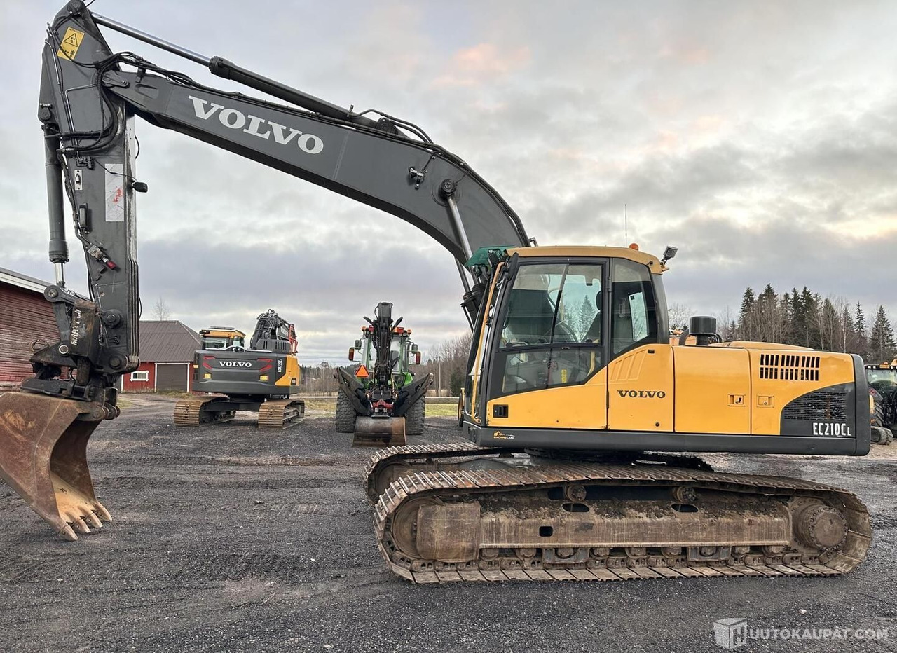Volvo EC210CL, telakaivinkone kynsikauhalla, 2007, Lahti - Ehitusmasinad: pilt 1 Volvo EC210CL, telakaivinkone kynsikauhalla, 2007, Lahti - Ehitusmasinad: pilt 1