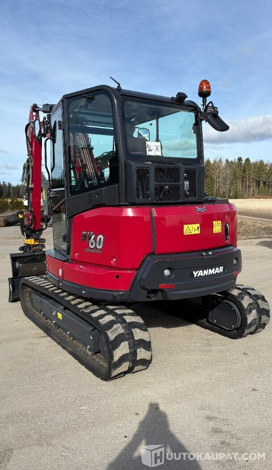 Yanmar SV60-B 140h, 2023, Diesel, 140 h Kaivinkone, Honkajoki - Ehitusmasinad: pilt 5 Yanmar SV60-B 140h, 2023, Diesel, 140 h Kaivinkone, Honkajoki - Ehitusmasinad: pilt 5
