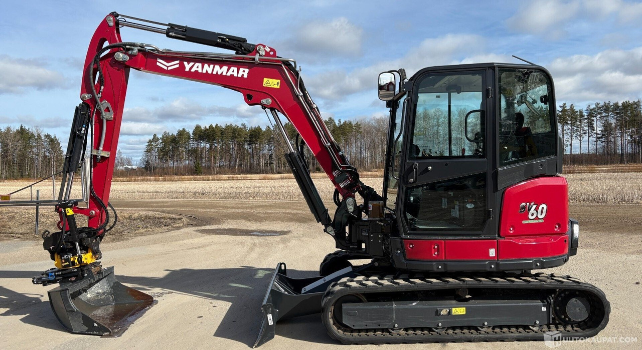 Yanmar SV60-B 140h, 2023, Diesel, 140 h Kaivinkone, Honkajoki - Ehitusmasinad: pilt 1 Yanmar SV60-B 140h, 2023, Diesel, 140 h Kaivinkone, Honkajoki - Ehitusmasinad: pilt 1