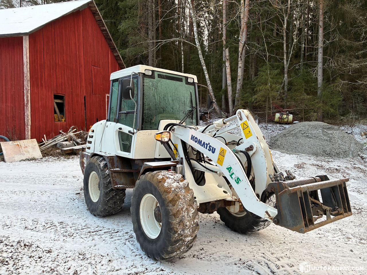 Komatsu WA 75-3, 2001 wheel loader, Pälkäne - Rataslaadur: pilt 1 Komatsu WA 75-3, 2001 wheel loader, Pälkäne - Rataslaadur: pilt 1