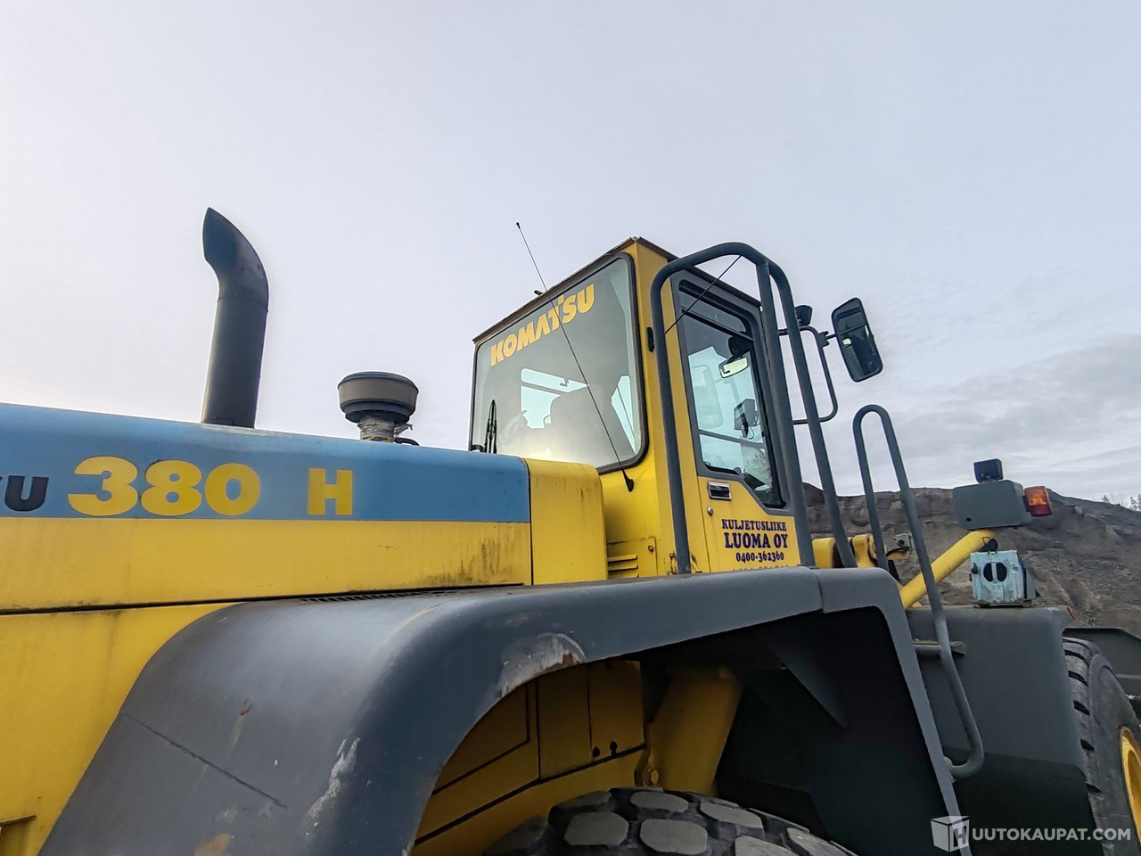 Rataslaadur Komatsu WA380-3H pyöräkuormaaja, 1995, Alajärvi: pilt 16 Rataslaadur Komatsu WA380-3H pyöräkuormaaja, 1995, Alajärvi: pilt 16