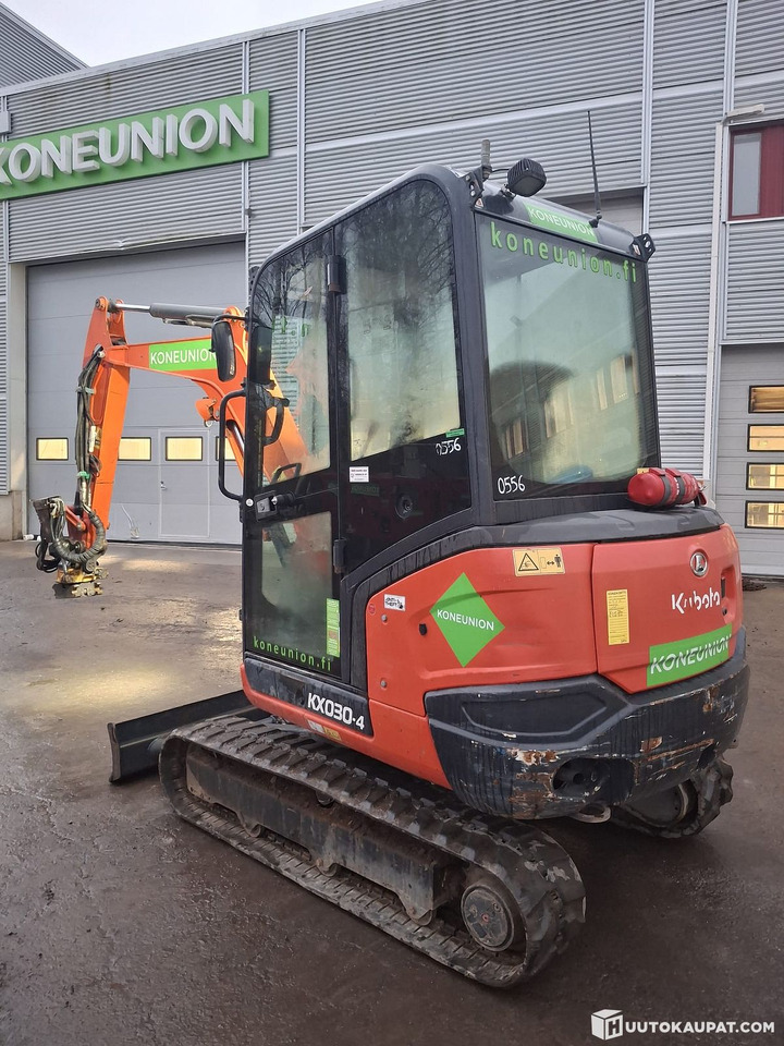Kubota excavator KX030-4, yr 2018, 3,582 h, Espoo - Miniekskavaator: pilt 2 Kubota excavator KX030-4, yr 2018, 3,582 h, Espoo - Miniekskavaator: pilt 2
