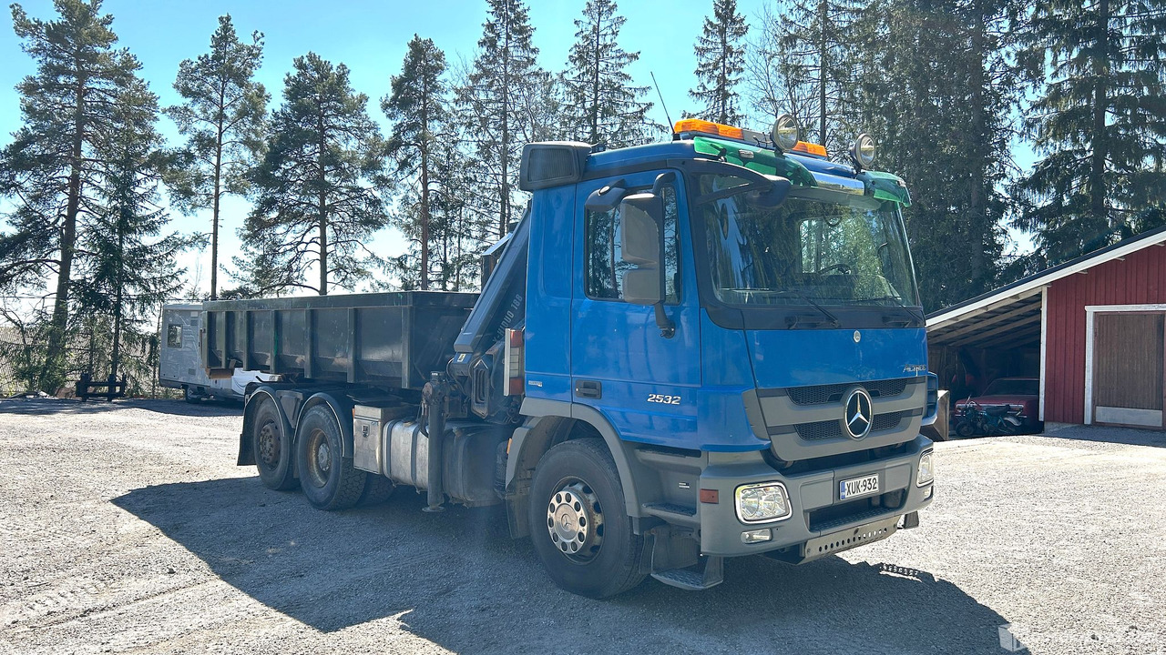 Kuorma-auto Mercedes-Benz Actros 2532, vm. 2009, kympitetty pilkki ja vaijerilaitteet, Lieto - Konkstõstukiga veoauto, Kraanaga veoauto: pilt 4 Kuorma-auto Mercedes-Benz Actros 2532, vm. 2009, kympitetty pilkki ja vaijerilaitteet, Lieto - Konkstõstukiga veoauto, Kraanaga veoauto: pilt 4