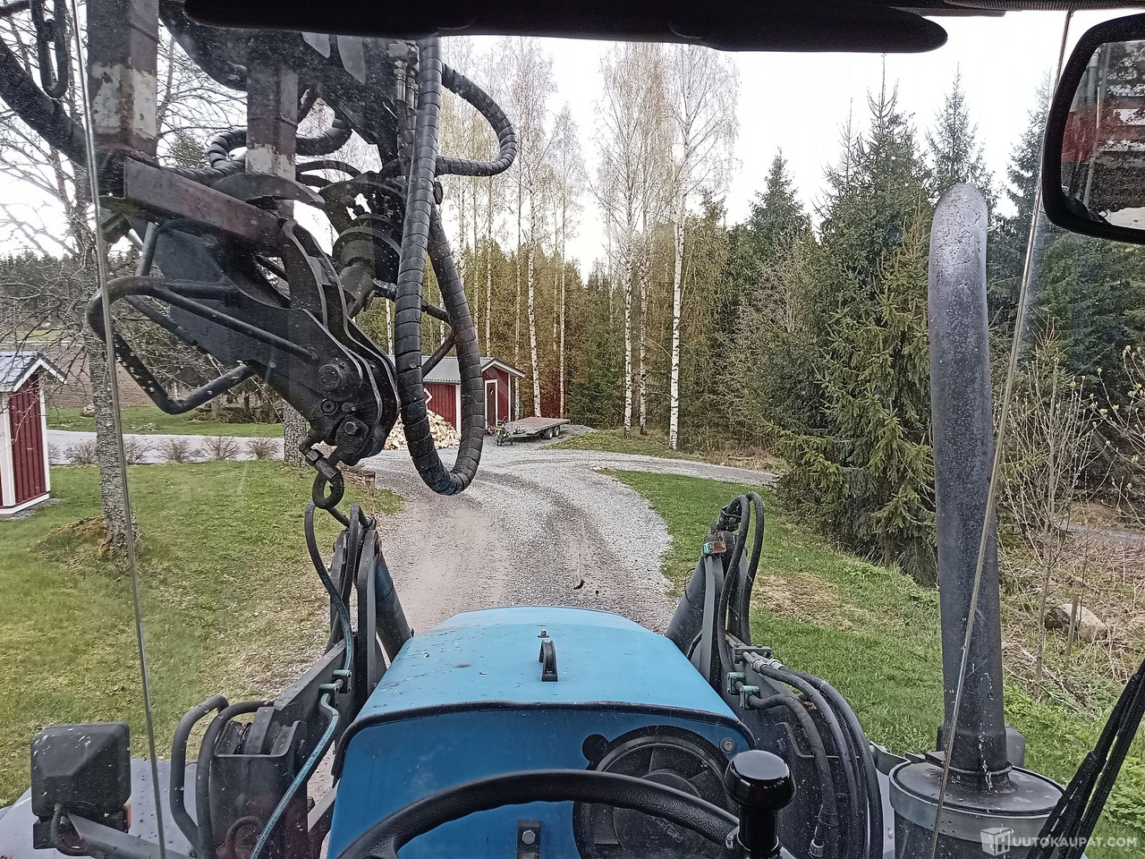Lännen 860c Pylväsnosturilla, 2005, Hämeenlinna - Ekskavaator-laadur: pilt 4 Lännen 860c Pylväsnosturilla, 2005, Hämeenlinna - Ekskavaator-laadur: pilt 4