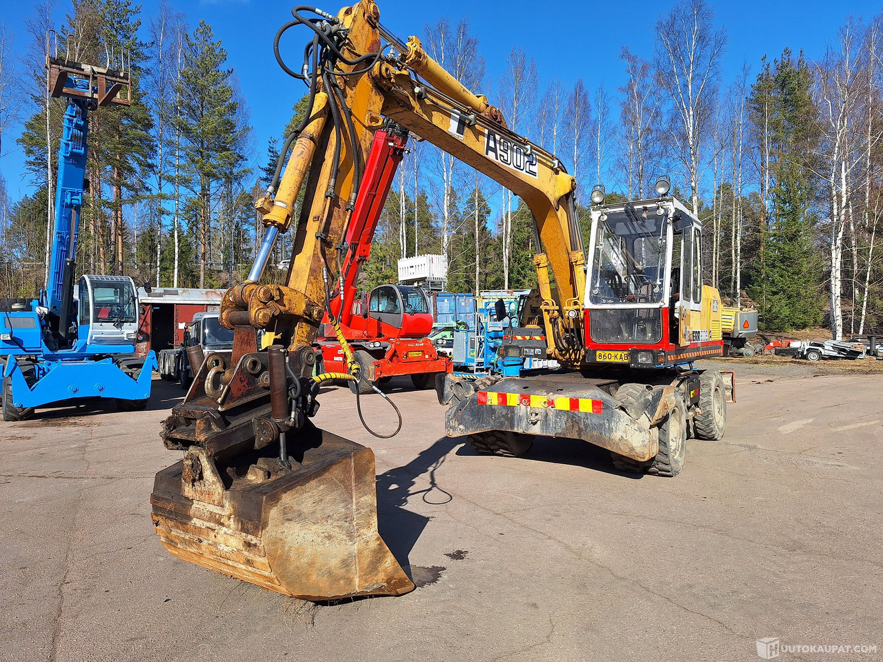 Liebherr A902 pyörä-alustainen kaivinkone, 1986, Kouvola - Ratastel ekskavaator: pilt 2 Liebherr A902 pyörä-alustainen kaivinkone, 1986, Kouvola - Ratastel ekskavaator: pilt 2