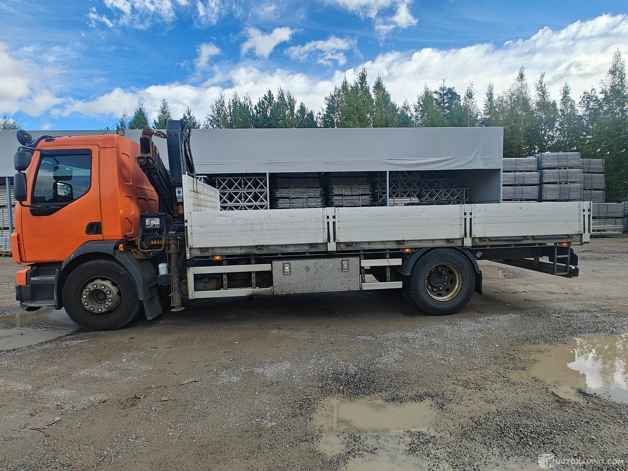 Volvo FLH 42 RD, 2011, Tuusula - Madelveok/ Platvormveok, Kraanaga veoauto: pilt 1 Volvo FLH 42 RD, 2011, Tuusula - Madelveok/ Platvormveok, Kraanaga veoauto: pilt 1