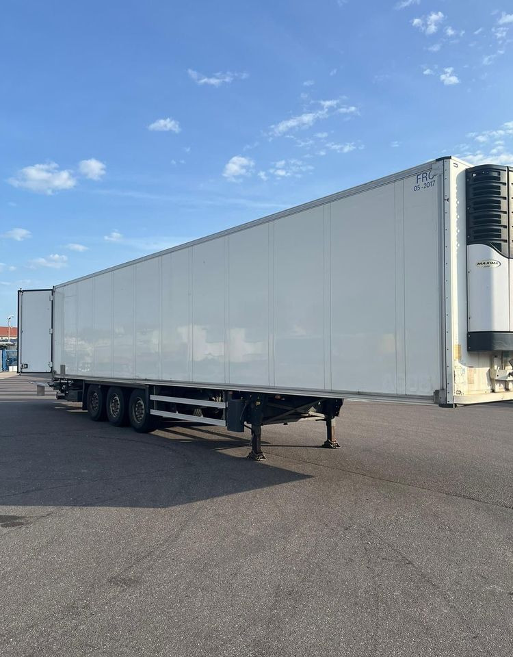 Schmitz Cargobull CARRIER MAXIMA 1300 / WINDA / DOPPEL STOCK / ŚCIANA GRODZIOWA / BELKI / PODNOSZONA OŚ / z Niemiec / TOP STAN 2011/ CARRIER CHŁODNIA CHLODNIA LODÓWKA PODWÓJNY ZAŁADUNEK PIĘTROWA - Külmutiga poolhaagis: pilt 1 Schmitz Cargobull CARRIER MAXIMA 1300 / WINDA / DOPPEL STOCK / ŚCIANA GRODZIOWA / BELKI / PODNOSZONA OŚ / z Niemiec / TOP STAN 2011/ CARRIER CHŁODNIA CHLODNIA LODÓWKA PODWÓJNY ZAŁADUNEK PIĘTROWA - Külmutiga poolhaagis: pilt 1