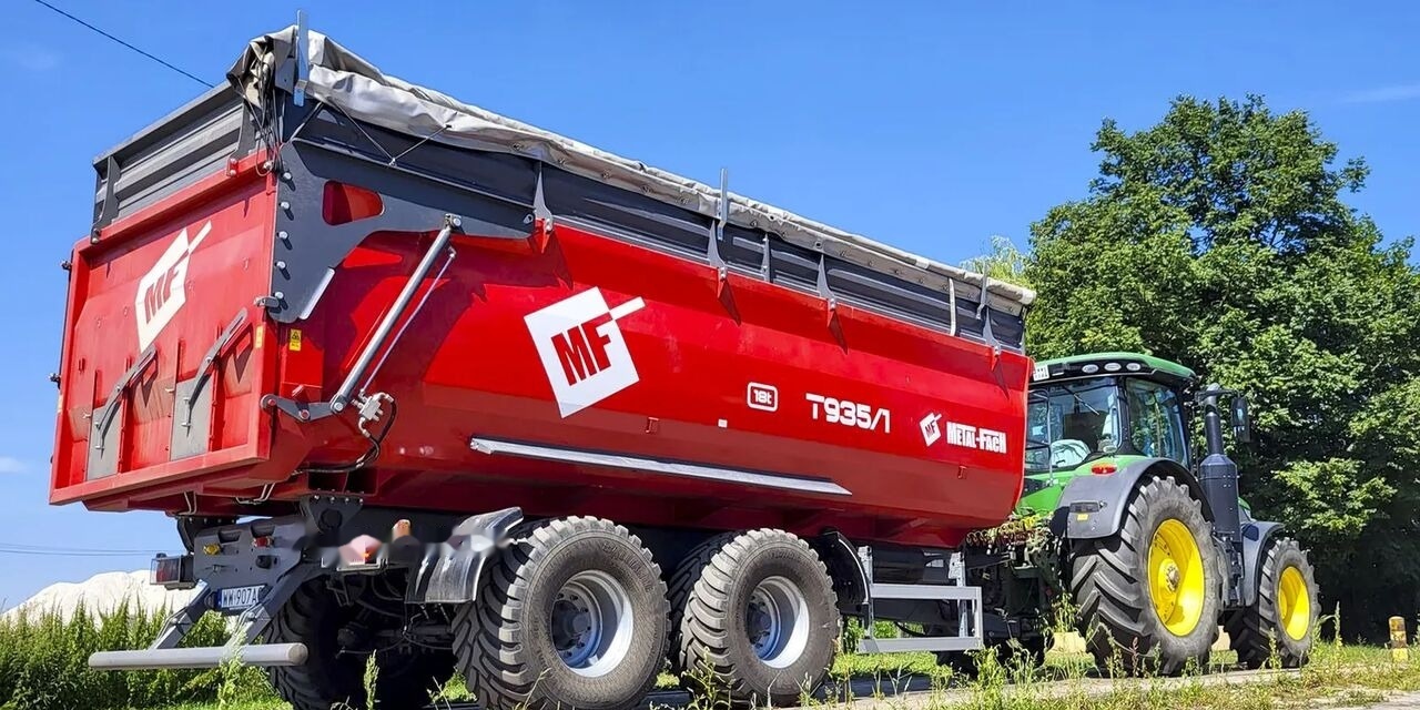 Metal-Fach Przyczepa skorupowa tandem T935/1 – 18t - Põllutöö järelhaagis: pilt 1 Metal-Fach Przyczepa skorupowa tandem T935/1 – 18t - Põllutöö järelhaagis: pilt 1