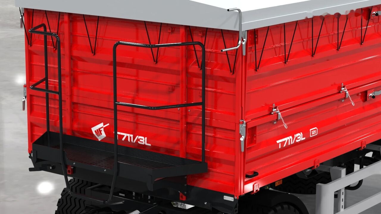 Metal-Fach T711/2L – 10t Long dwuosiowa - Põllutöö järelhaagis: pilt 2 Metal-Fach T711/2L – 10t Long dwuosiowa - Põllutöö järelhaagis: pilt 2