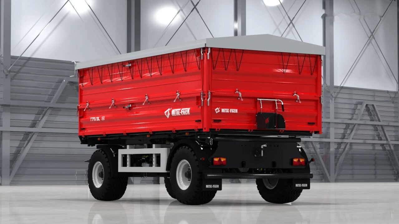 Metal-Fach T711/3L – 12t Long dwuosiowa - Põllutöö järelhaagis: pilt 1 Metal-Fach T711/3L – 12t Long dwuosiowa - Põllutöö järelhaagis: pilt 1
