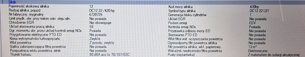 Scania 420 HPI DC1222 EEV Scania DC1222 EEV truck - Mootor - Veoauto: pilt 4 Scania 420 HPI DC1222 EEV Scania DC1222 EEV truck - Mootor - Veoauto: pilt 4