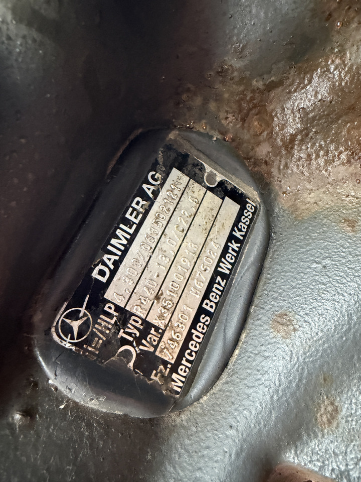 Mercedes Antos Actros MP 4 4,300 R440-13 - Diferentsiaalvarustus: pilt 4 Mercedes Antos Actros MP 4 4,300 R440-13 - Diferentsiaalvarustus: pilt 4