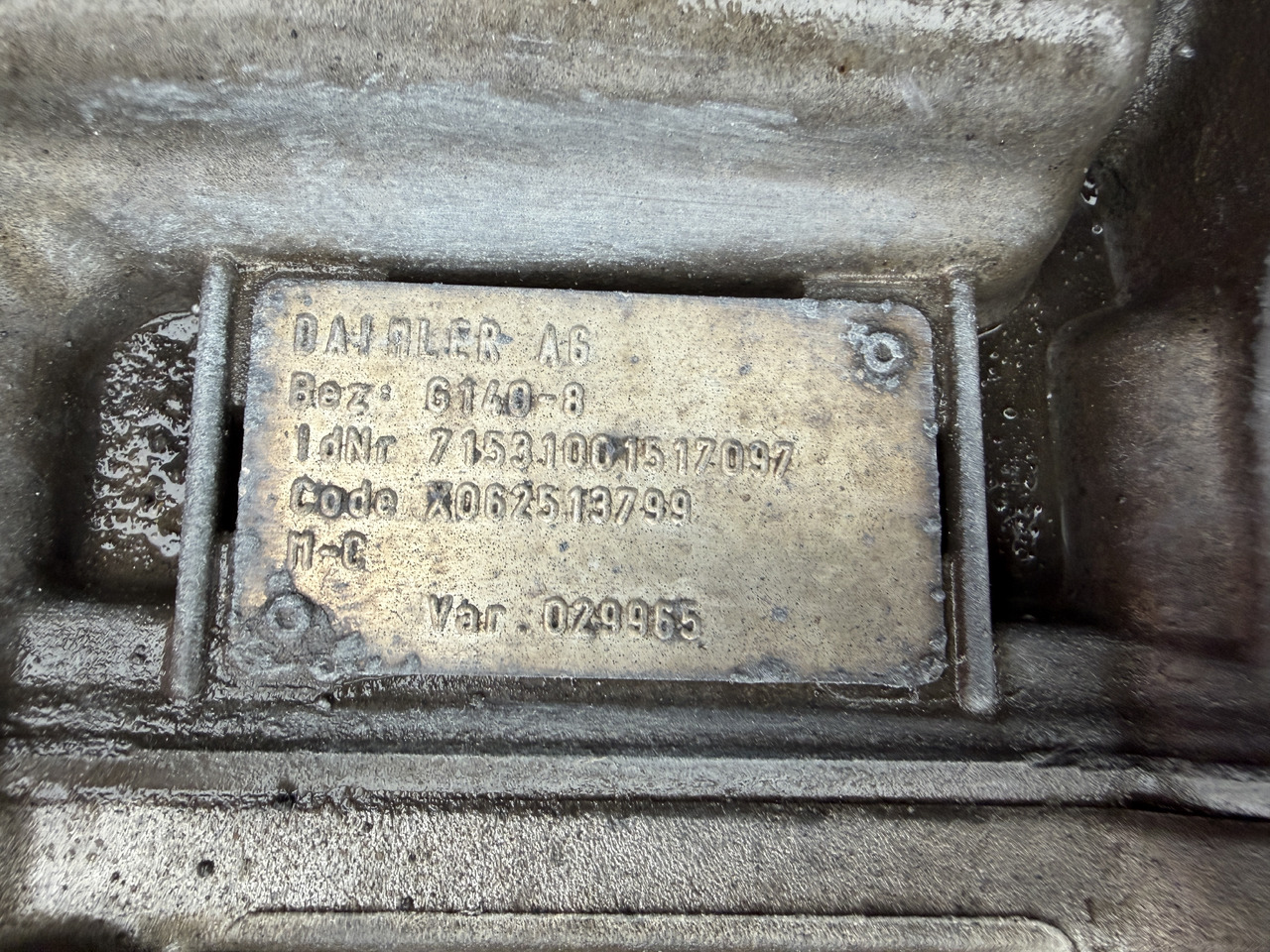 Mercedes Atego III Antos G140-8 - Käigukast: pilt 5 Mercedes Atego III Antos G140-8 - Käigukast: pilt 5