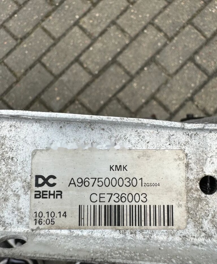 Mercedes-Benz Atego III E6 - Radiaator - Veoauto: pilt 5 Mercedes-Benz Atego III E6 - Radiaator - Veoauto: pilt 5