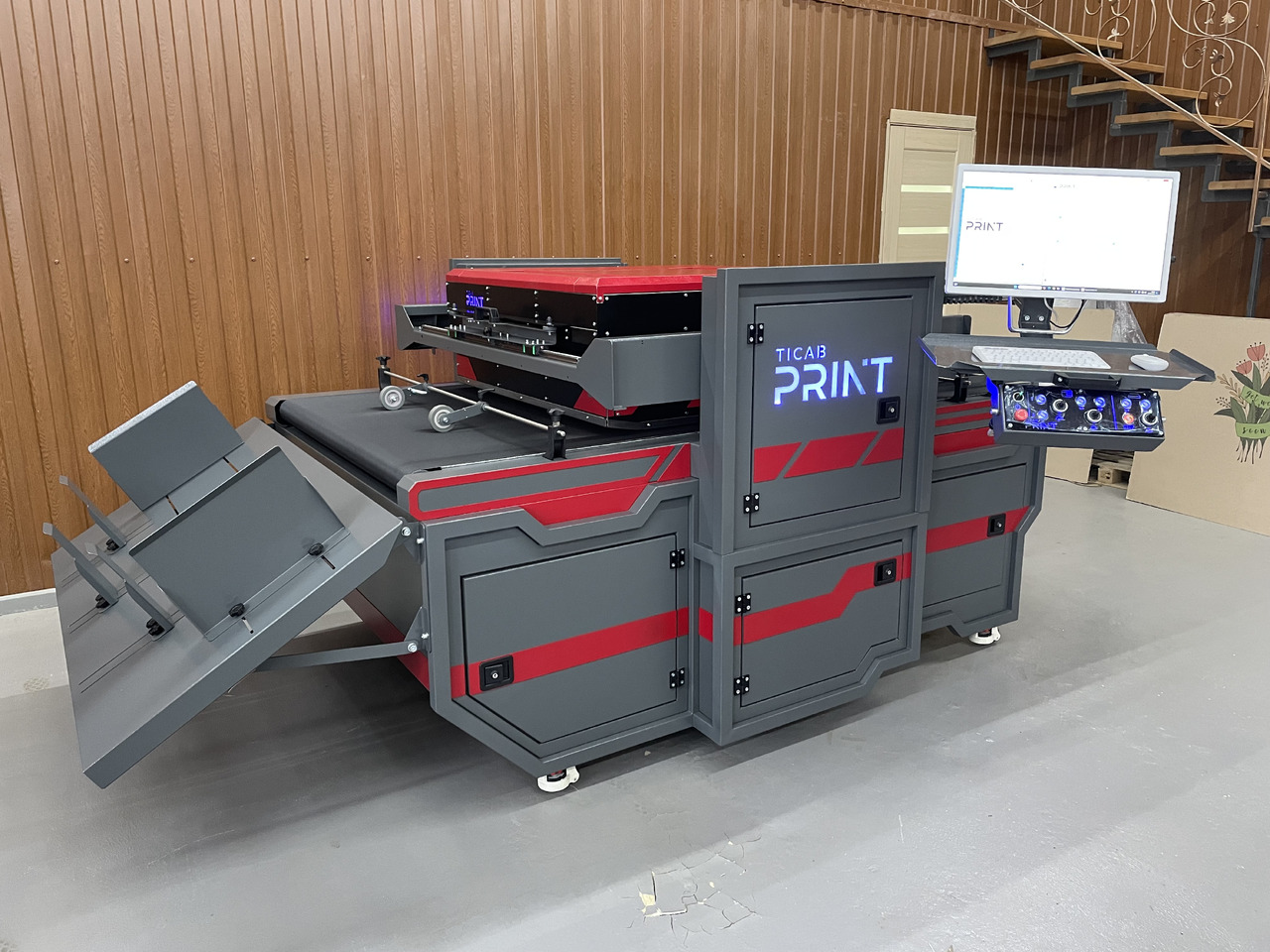 TICAB TITAN DOUBLE with TWO PRINT HEADS - Trükimasin: pilt 1 TICAB TITAN DOUBLE with TWO PRINT HEADS - Trükimasin: pilt 1