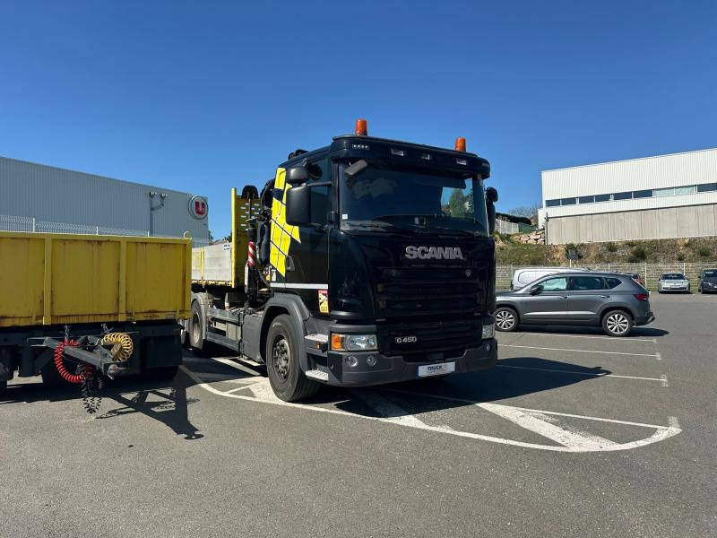 Scania G 450 - Madelveok/ Platvormveok, Kraanaga veoauto: pilt 4 Scania G 450 - Madelveok/ Platvormveok, Kraanaga veoauto: pilt 4