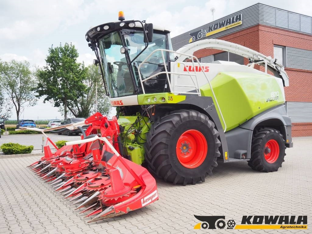 Claas Jaguar 870 + Kemper 360 Plus - Koristusmasin: pilt 1 Claas Jaguar 870 + Kemper 360 Plus - Koristusmasin: pilt 1