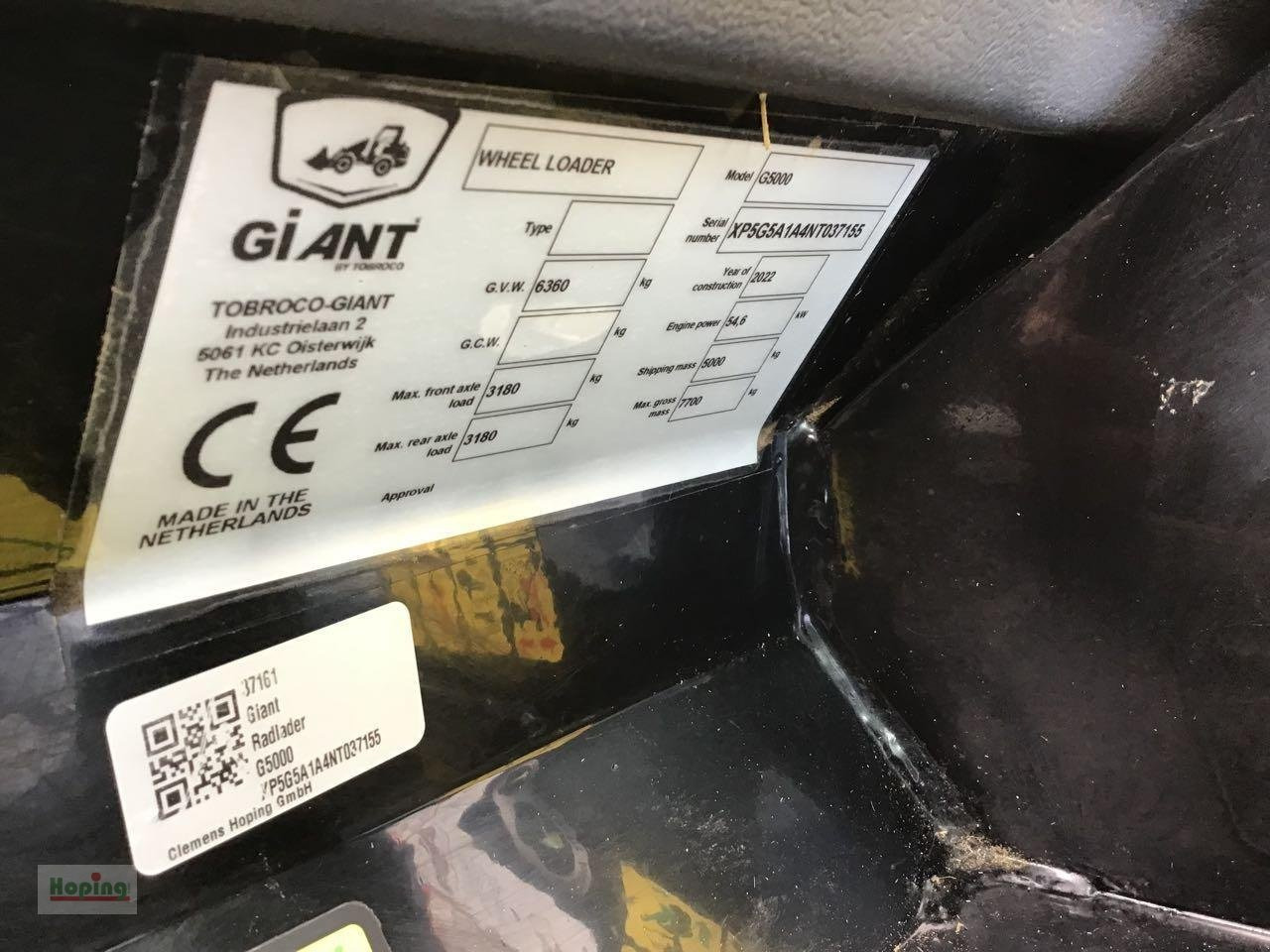 Rataslaadur GiANT G5000: pilt 14