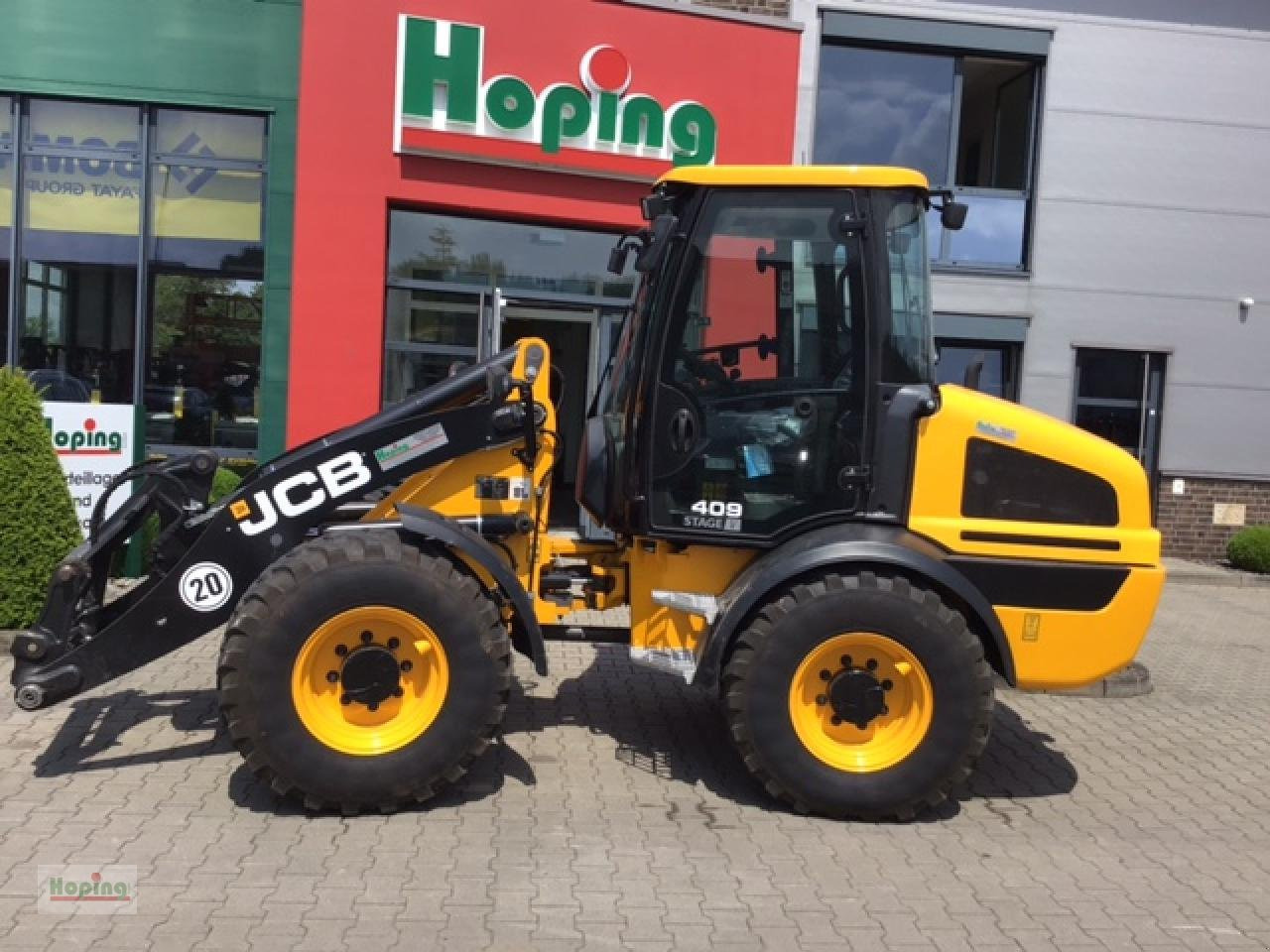 JCB 409 - Rataslaadur: pilt 1 JCB 409 - Rataslaadur: pilt 1