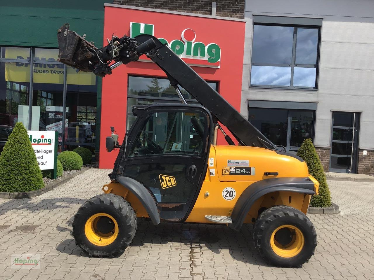JCB 524-50 - Teleskooplaadur: pilt 1 JCB 524-50 - Teleskooplaadur: pilt 1