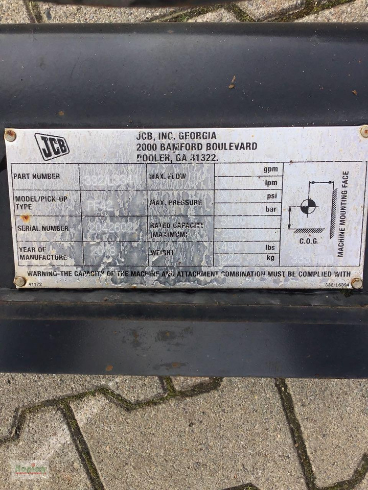 JCB JCB 300T - Kahvlid: pilt 4 JCB JCB 300T - Kahvlid: pilt 4