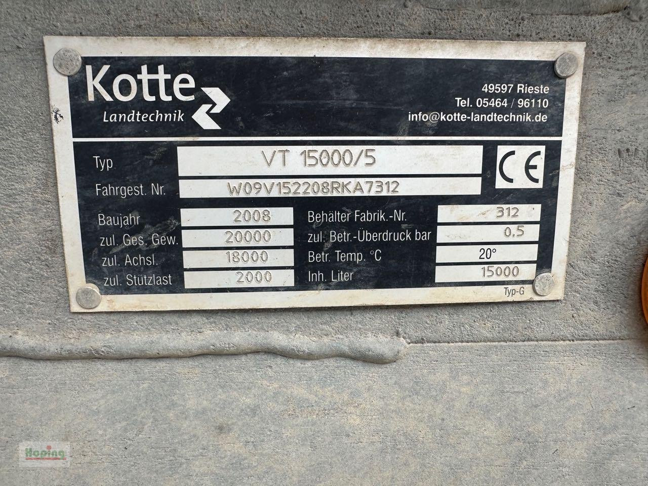 Kotte VT 15000/5 liising Kotte VT 15000/5: pilt 16