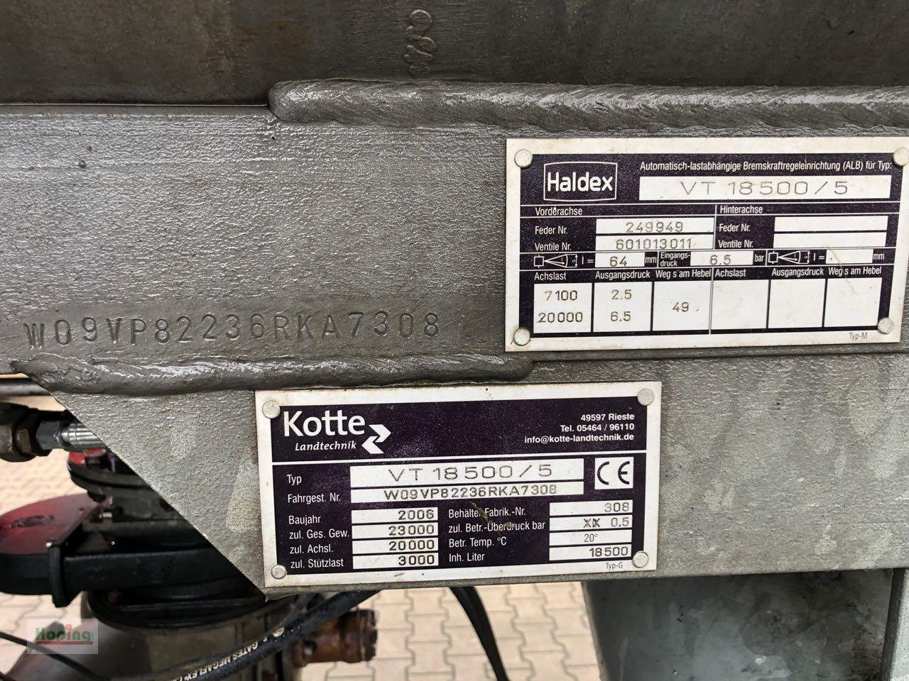 Kotte VT 18500/5 - Lägapütt: pilt 4 Kotte VT 18500/5 - Lägapütt: pilt 4