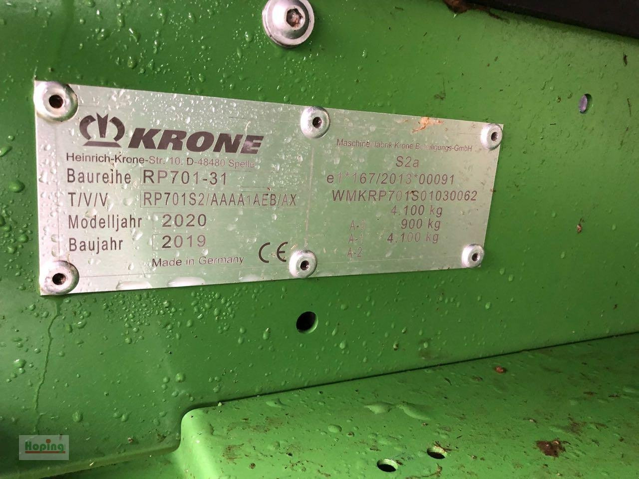 Krone Comprima V 150 XC - Heinapress, ümmargune: pilt 3 Krone Comprima V 150 XC - Heinapress, ümmargune: pilt 3