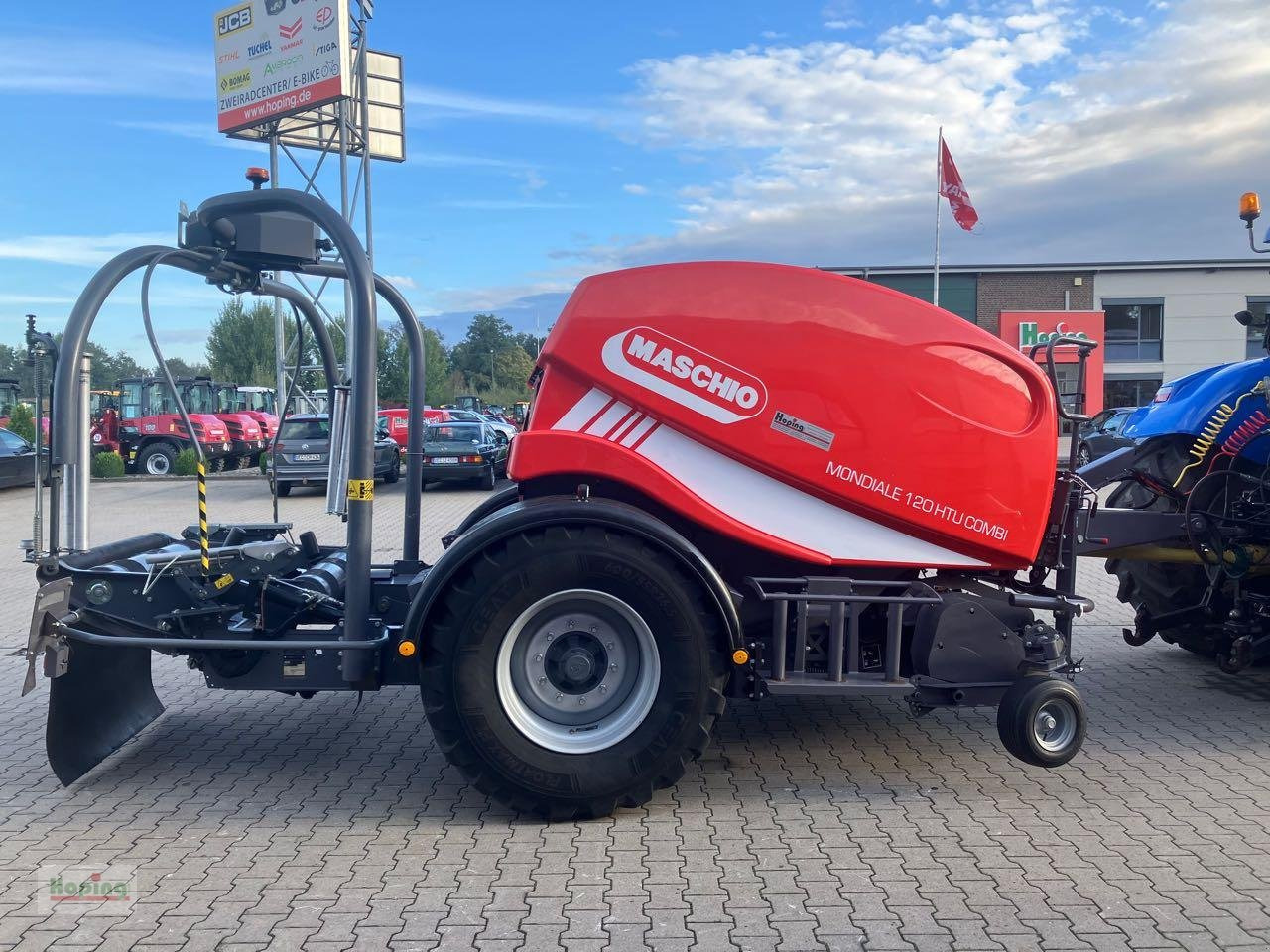 Maschio Mondiale 120 Combi H - Heinapress, ümmargune, Heinapalli mähkija: pilt 4 Maschio Mondiale 120 Combi H - Heinapress, ümmargune, Heinapalli mähkija: pilt 4