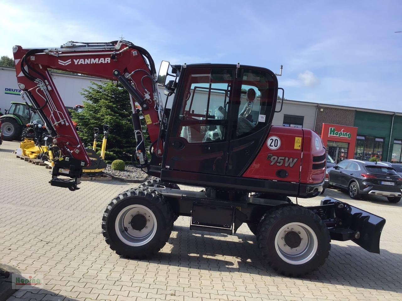 Yanmar B95W/5 - Miniekskavaator: pilt 5 Yanmar B95W/5 - Miniekskavaator: pilt 5