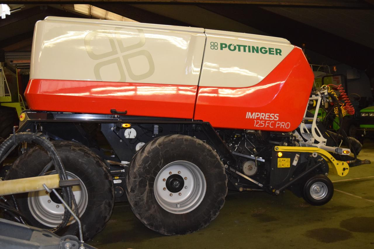 Pöttinger Impress 125 FC Pro *Press-Wickelkombinationen* - Heinapress, ümmargune: pilt 2 Pöttinger Impress 125 FC Pro *Press-Wickelkombinationen* - Heinapress, ümmargune: pilt 2