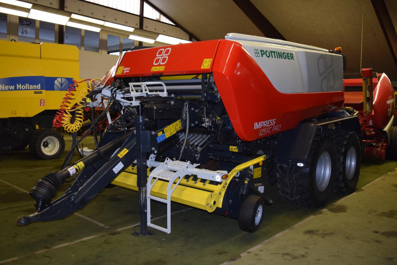 Pöttinger Impress 125 FC Pro *Press-Wickelkombinationen* - Heinapress, ümmargune: pilt 3 Pöttinger Impress 125 FC Pro *Press-Wickelkombinationen* - Heinapress, ümmargune: pilt 3