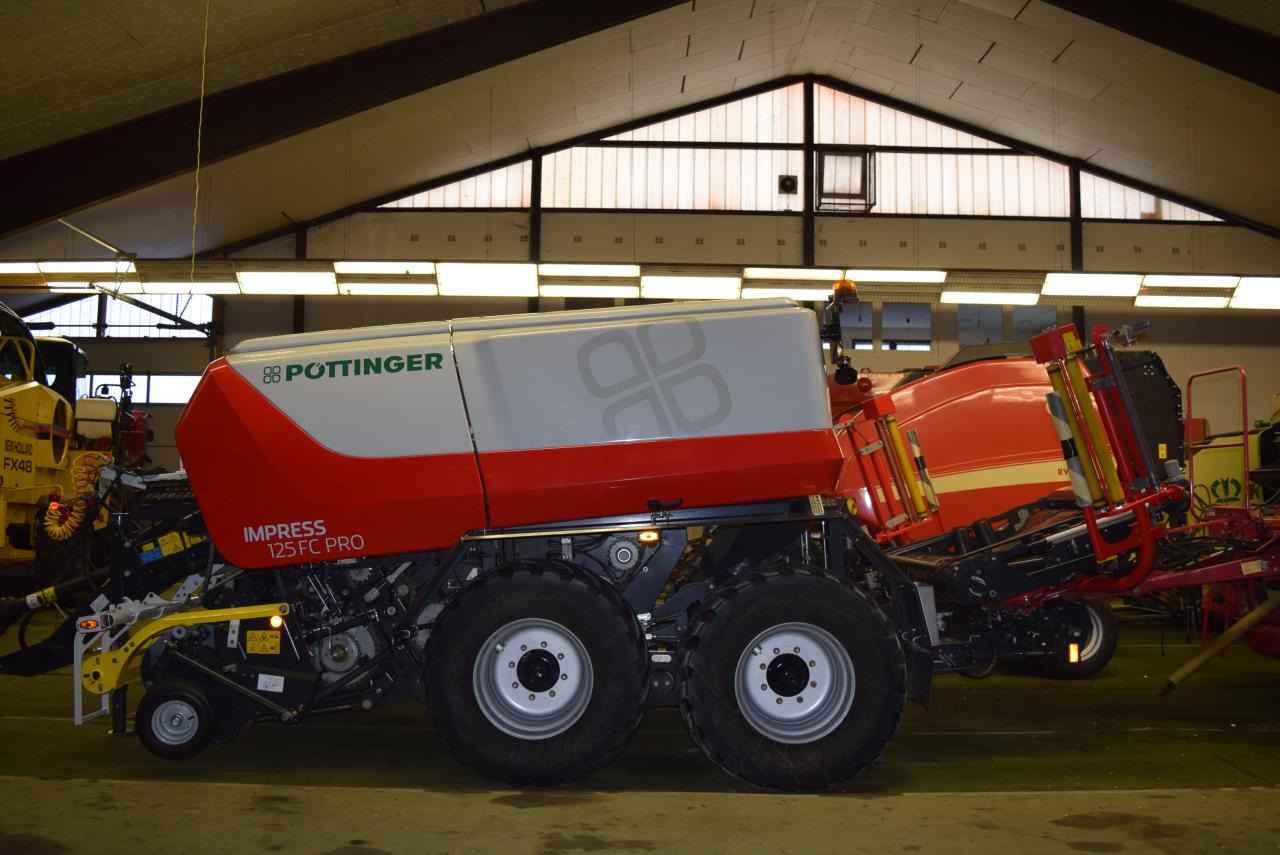 Pöttinger Impress 125 FC Pro *Press-Wickelkombinationen* - Heinapress, ümmargune: pilt 4 Pöttinger Impress 125 FC Pro *Press-Wickelkombinationen* - Heinapress, ümmargune: pilt 4