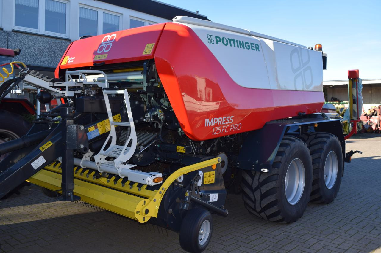 Pöttinger Impress 125 FC Pro *Press-Wickelkombinationen* - Heinapress, ümmargune: pilt 1 Pöttinger Impress 125 FC Pro *Press-Wickelkombinationen* - Heinapress, ümmargune: pilt 1