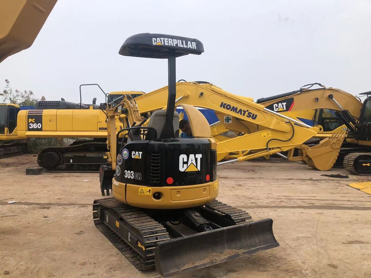 Caterpillar 303CR - Miniekskavaator: pilt 5 Caterpillar 303CR - Miniekskavaator: pilt 5