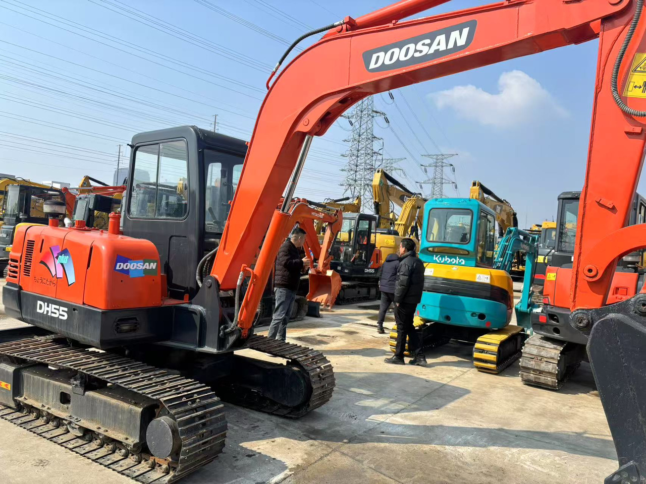 Doosan DH55 - Miniekskavaator: pilt 5 Doosan DH55 - Miniekskavaator: pilt 5