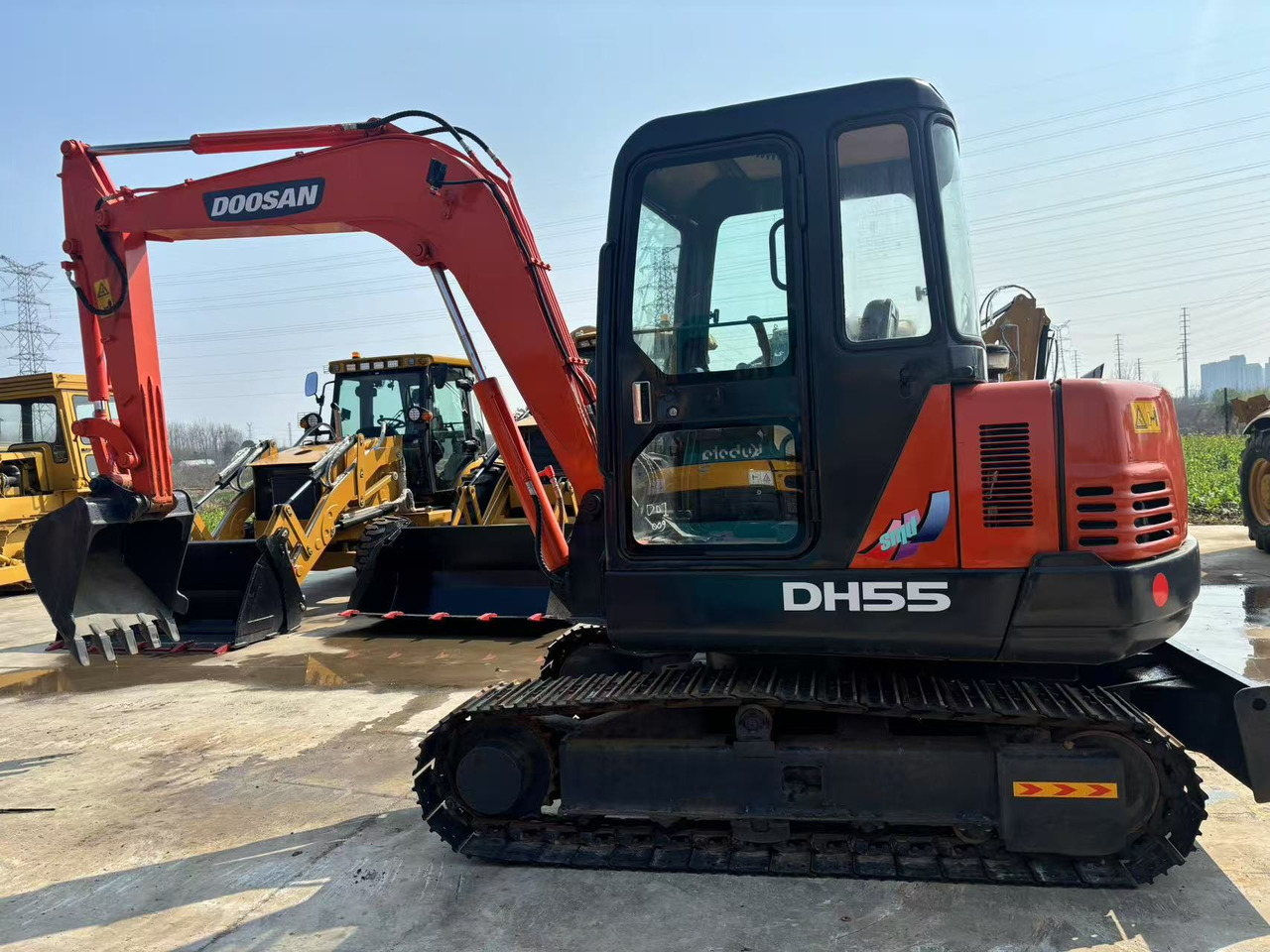 Doosan DH55 - Miniekskavaator: pilt 3 Doosan DH55 - Miniekskavaator: pilt 3