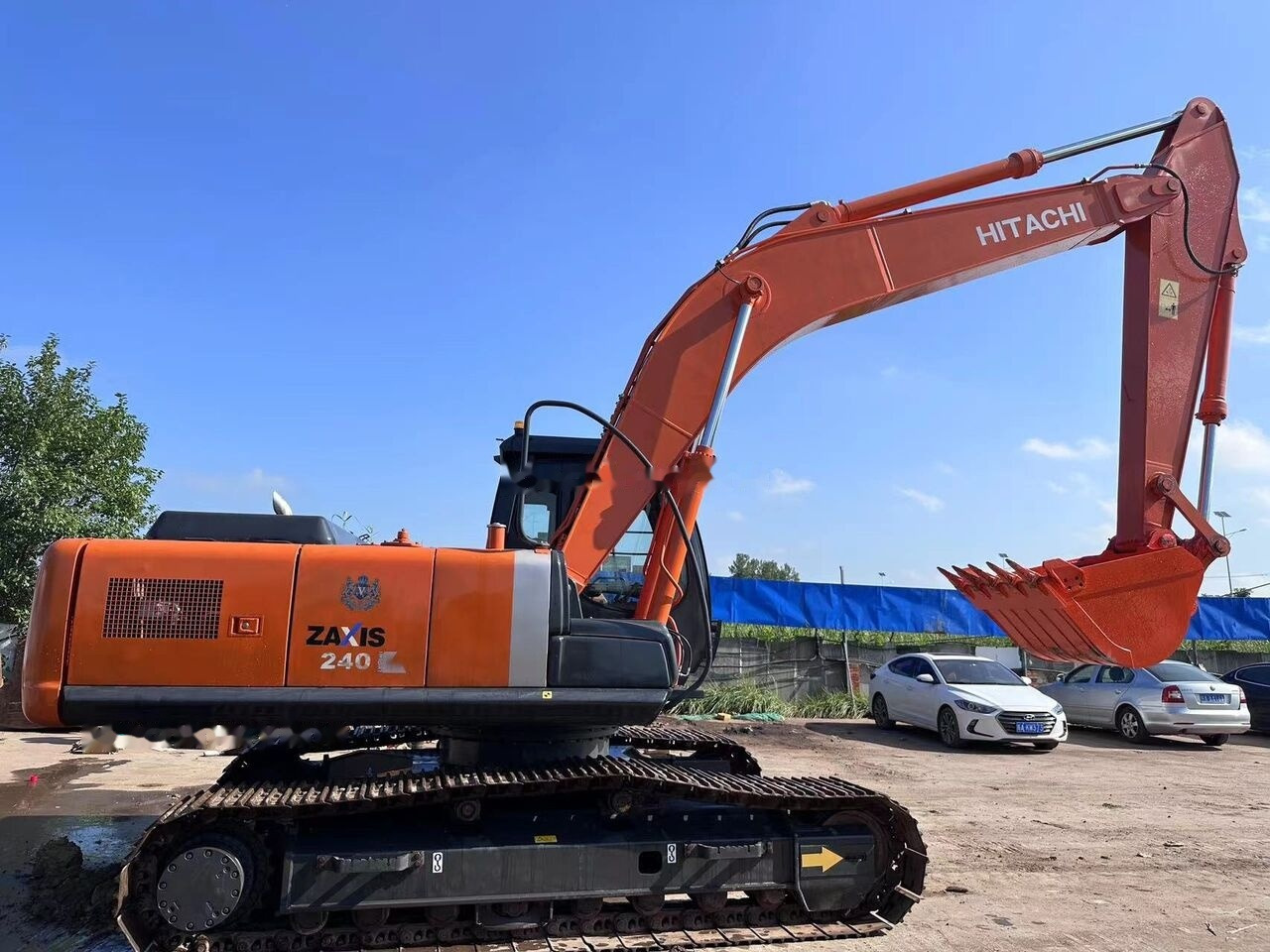 Hitachi ZX240 - Lintekskavaator: pilt 5 Hitachi ZX240 - Lintekskavaator: pilt 5