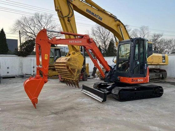 Hitachi ZX50 - Miniekskavaator: pilt 5 Hitachi ZX50 - Miniekskavaator: pilt 5